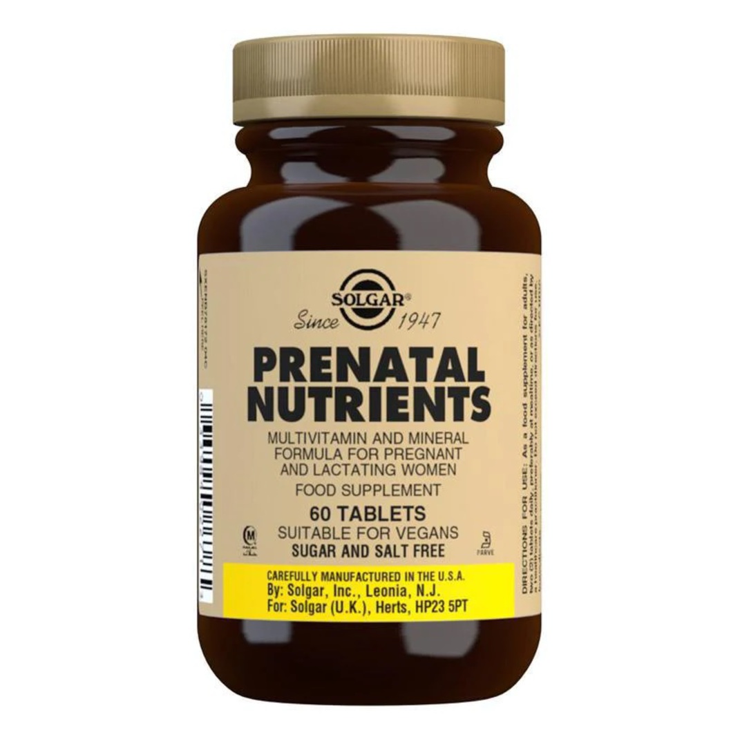Solgar Prenatal Nutrients 60 tablets image 0